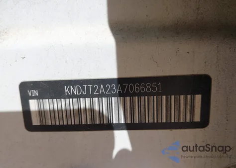 2010 Kia Soul + from USA, damaged, VIN KNDJT2A23A7066851